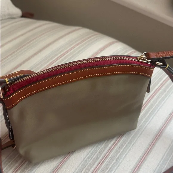 Dooney & Bourke Olive and Brown Crossbody Bag - Picture 8 of 8